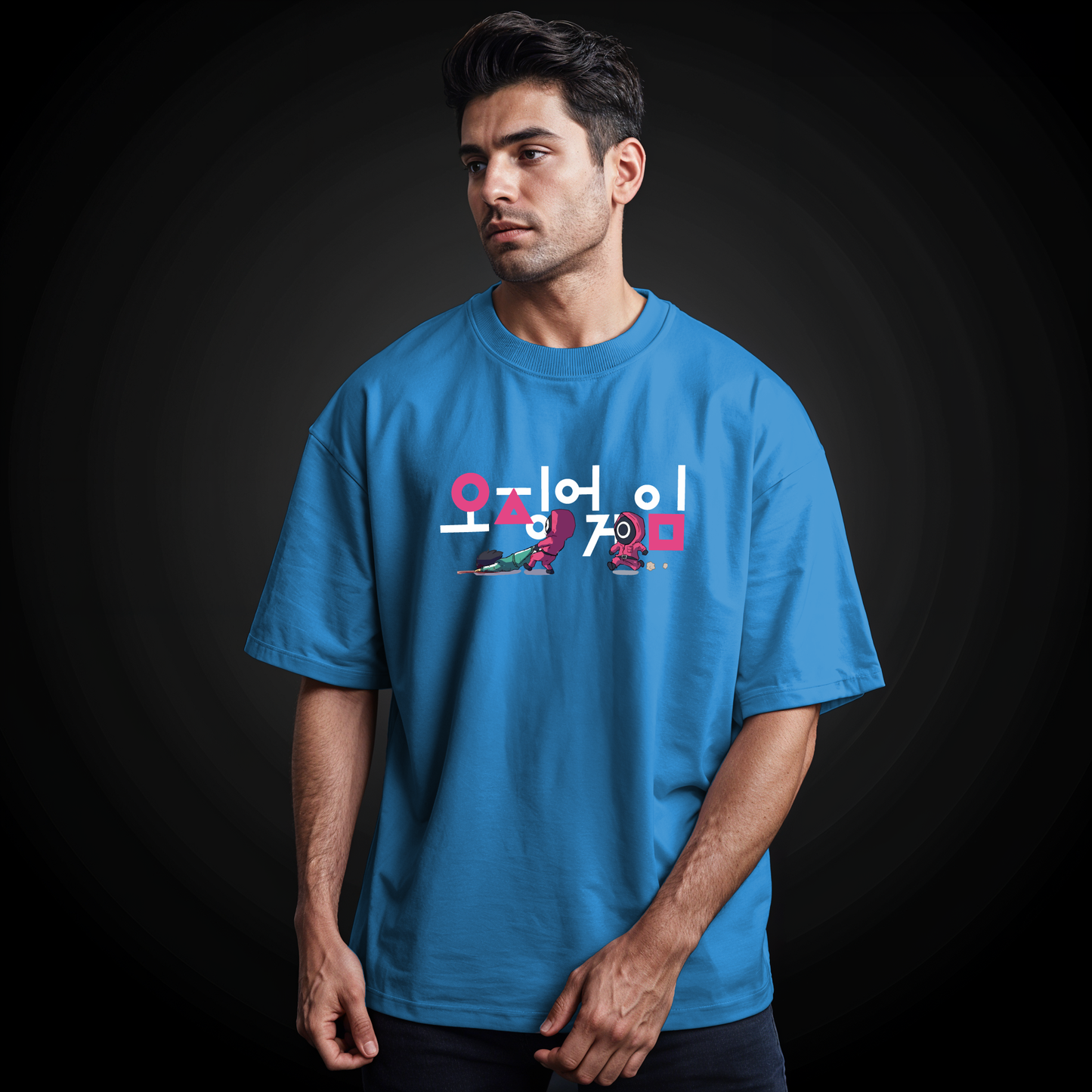 " Squid Game " Printed Over size T-Shirt