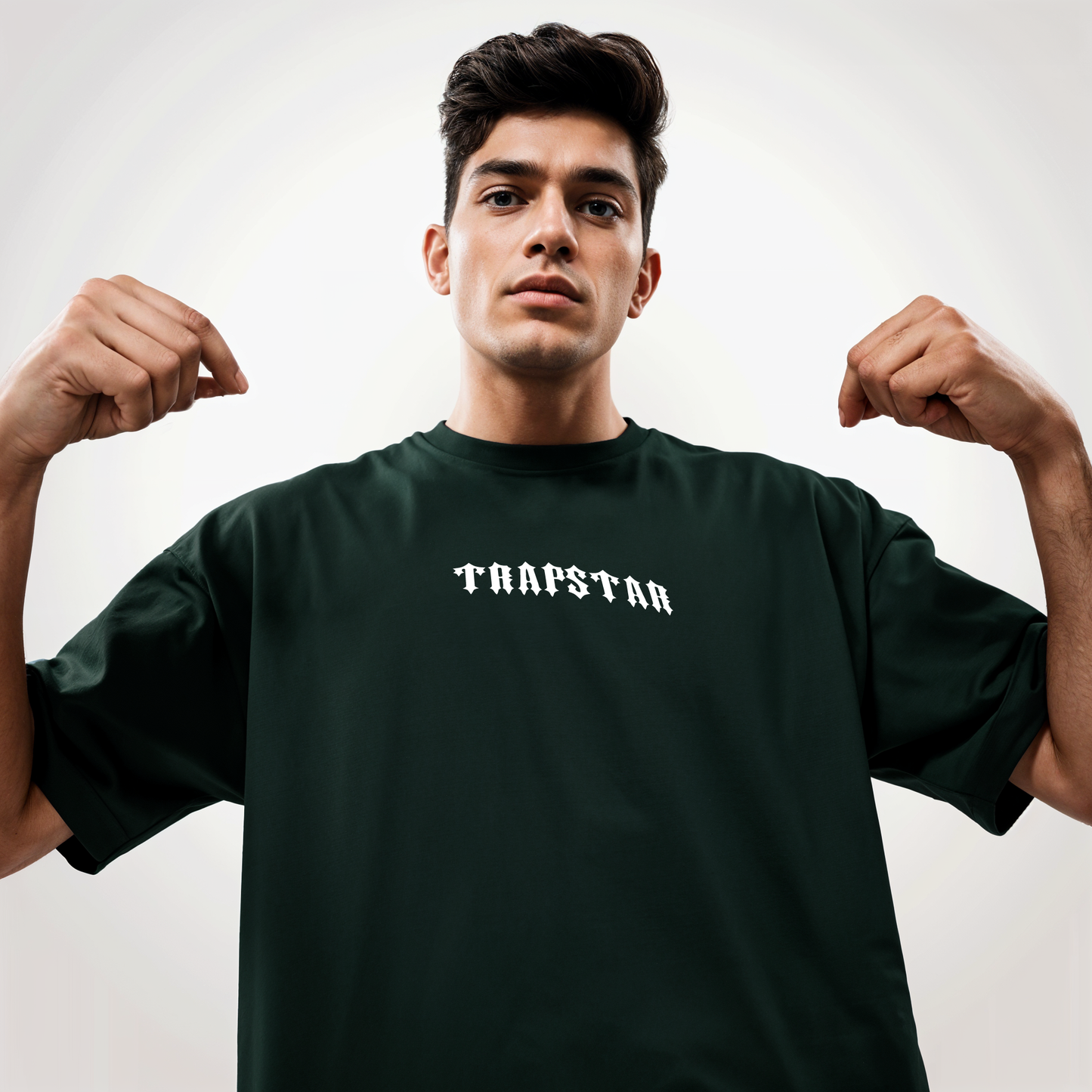 "Trapstar " Printed Over size T-Shirt