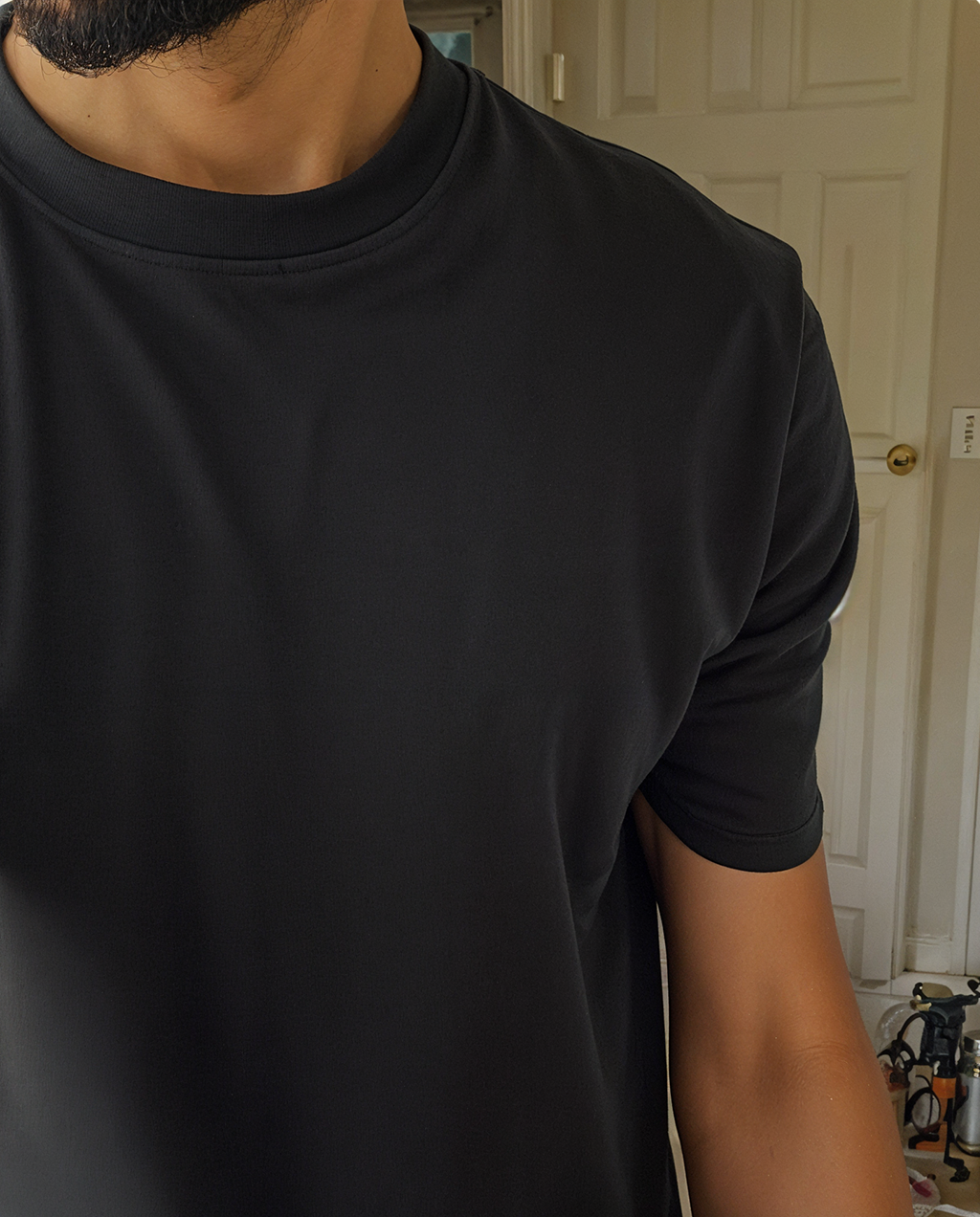 Black basic Oversize T-shirt