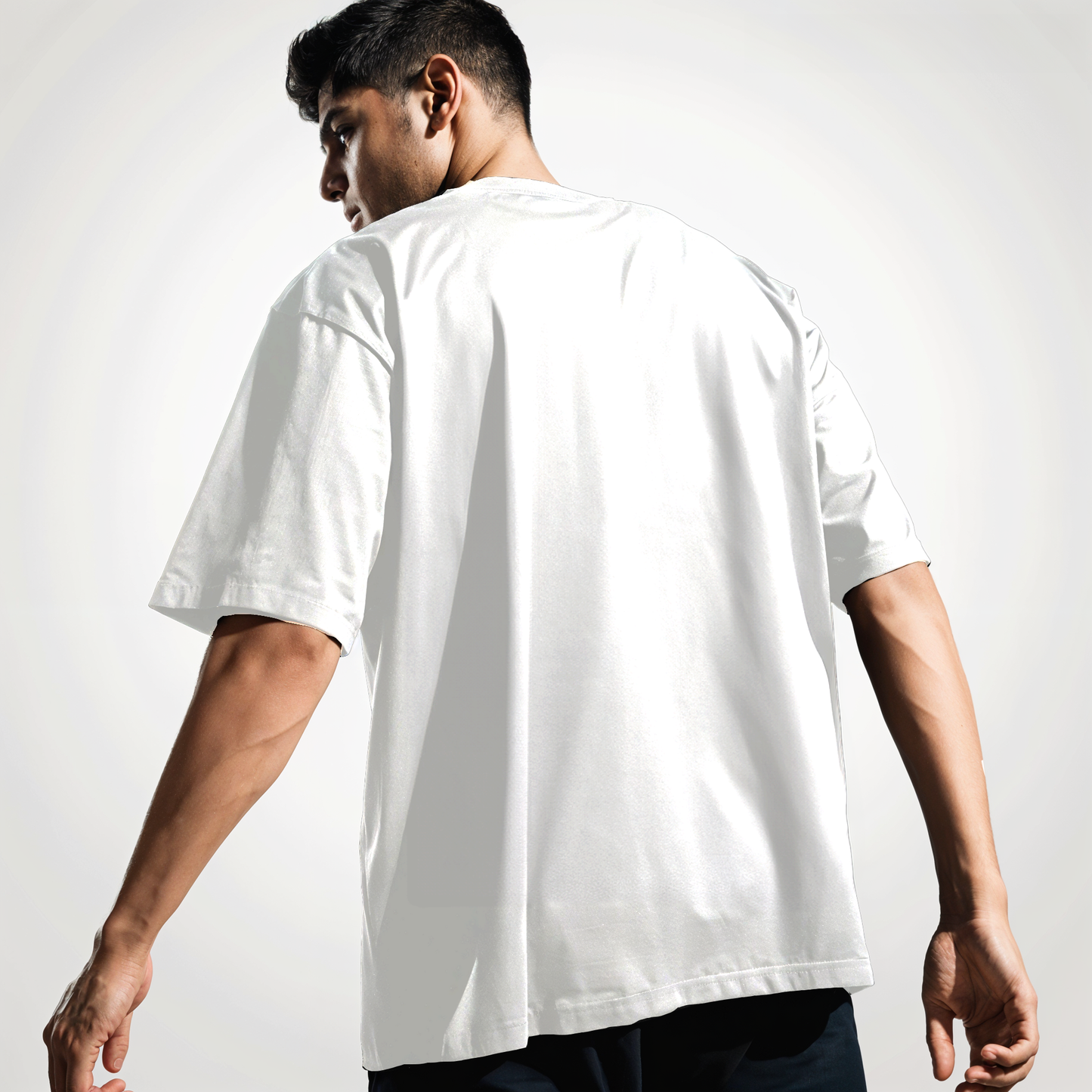 " Royal-Skull " Printed Over size T-Shirt