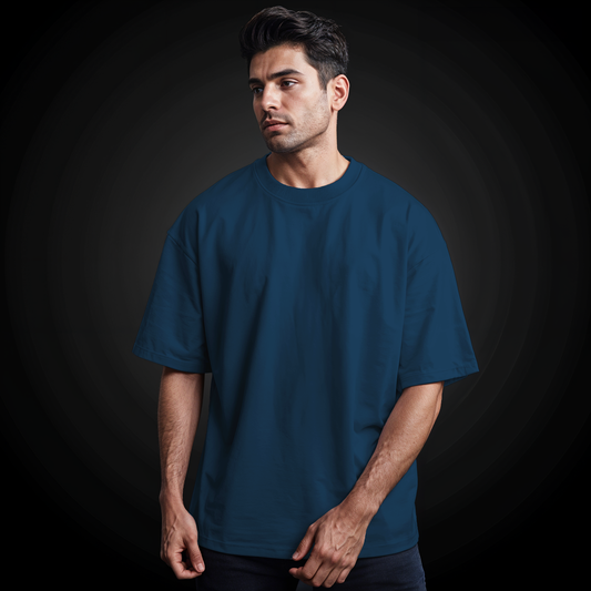Petrol basic Oversize T-shirt