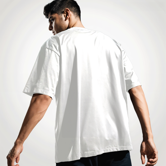 White basic Oversize T-shirt