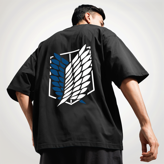 "Attack On Titan " Printed Over size T-Shirt